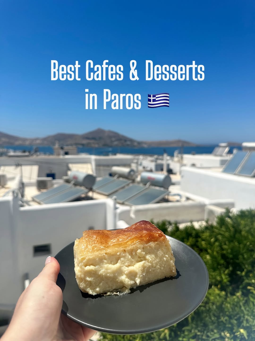 Best Cafes and Dessert Spots in Paros