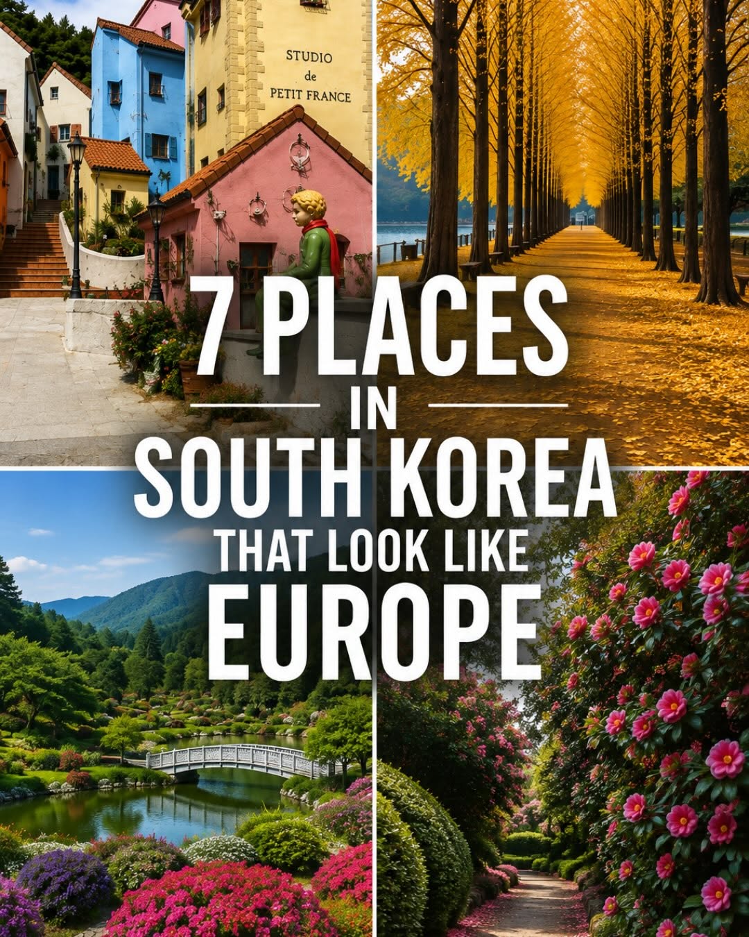 South Korean Destinations With A European Vibe