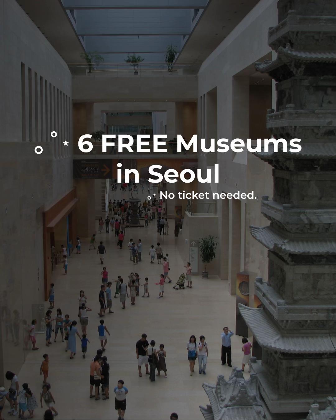 Free Museums In Seoul For Art And History