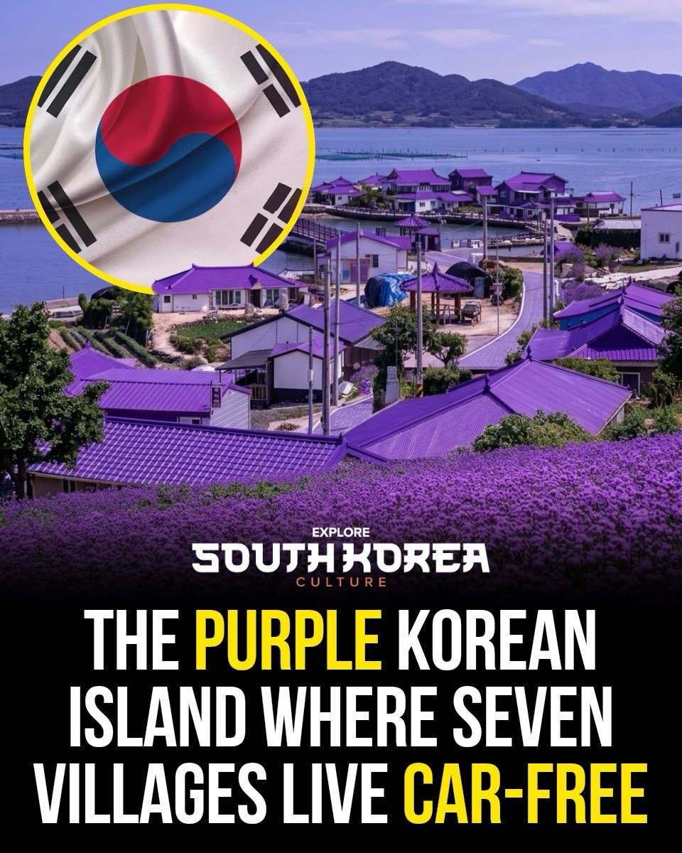South Korea's Car-Free Purple Island Villages