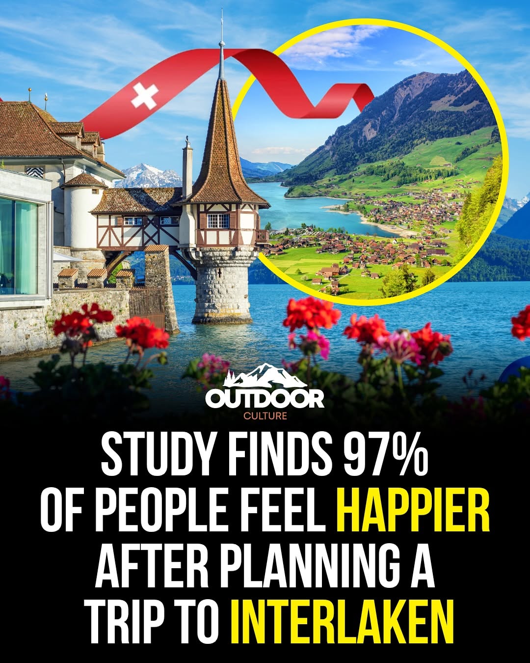 Breathtaking Swiss Scenery In And Around Interlaken