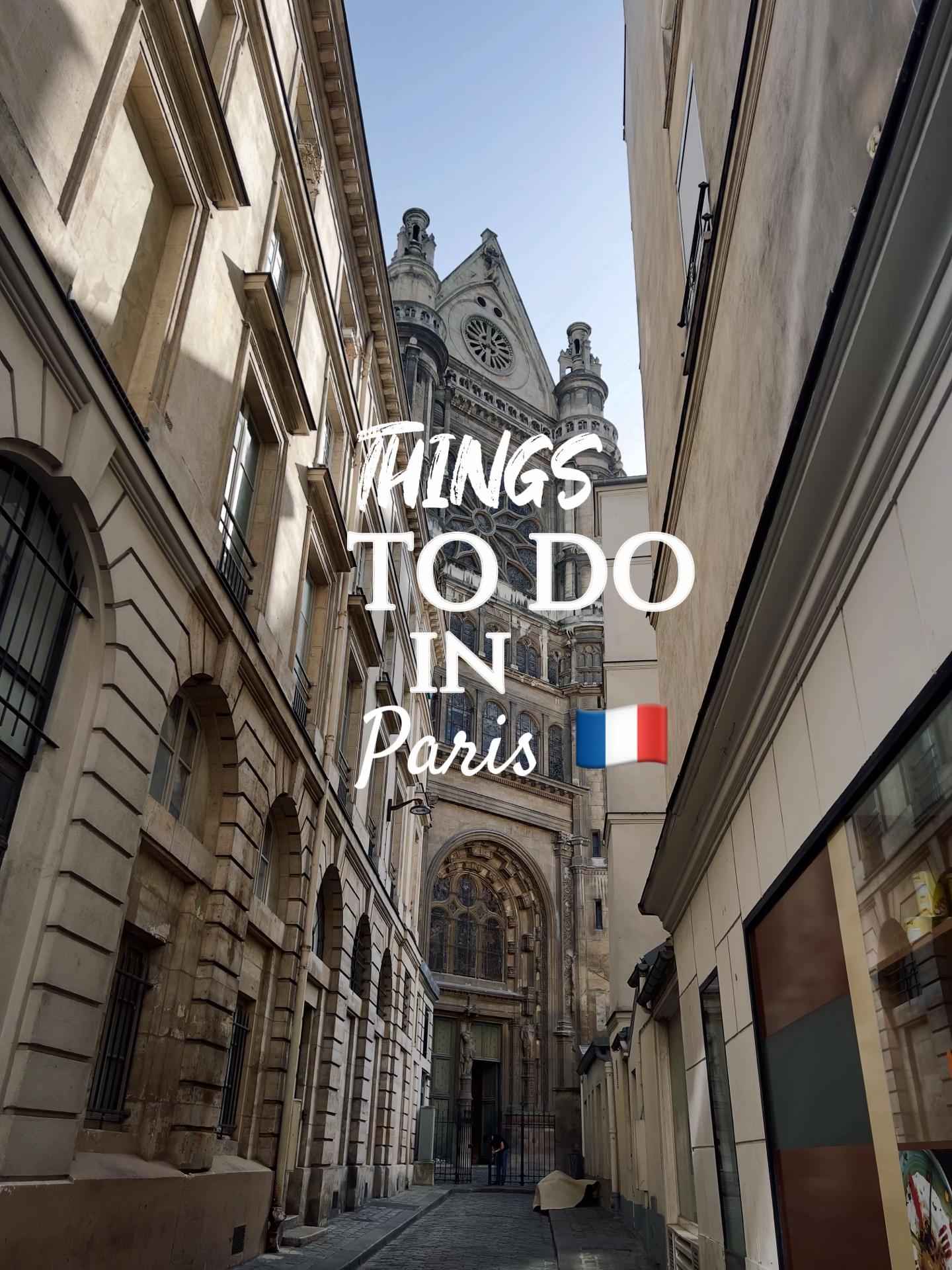Iconic Paris Landmarks and Movie Scenes