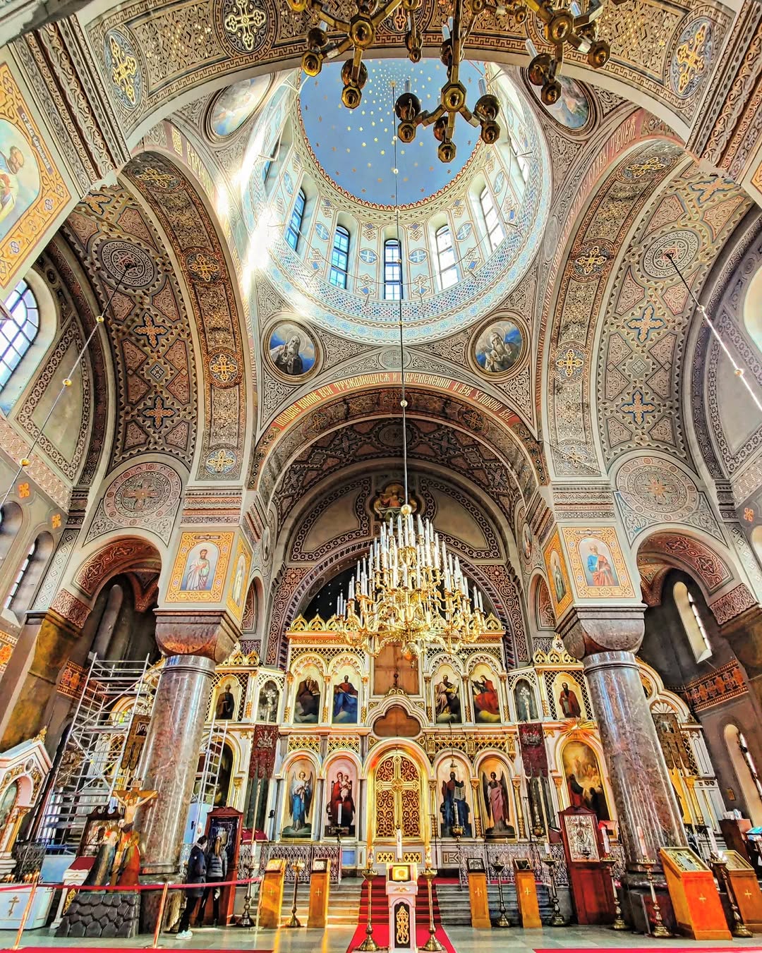 Uspenski Cathedral's Stunning Interior