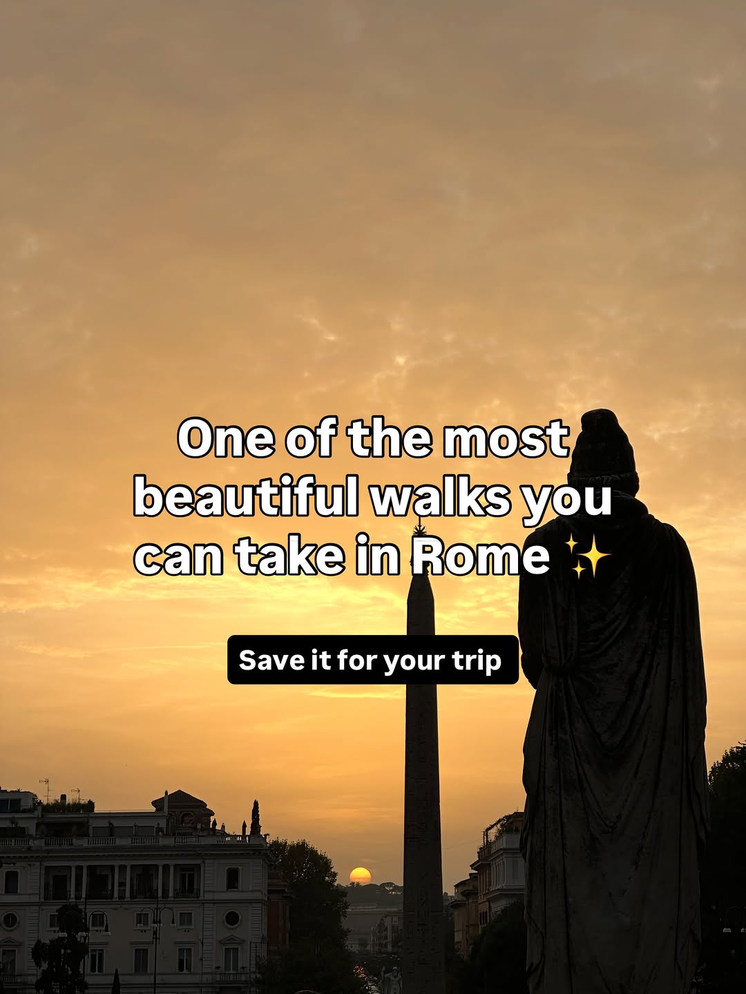 Rome's Most Beautiful Walk: Gardens to Iconic Fountains