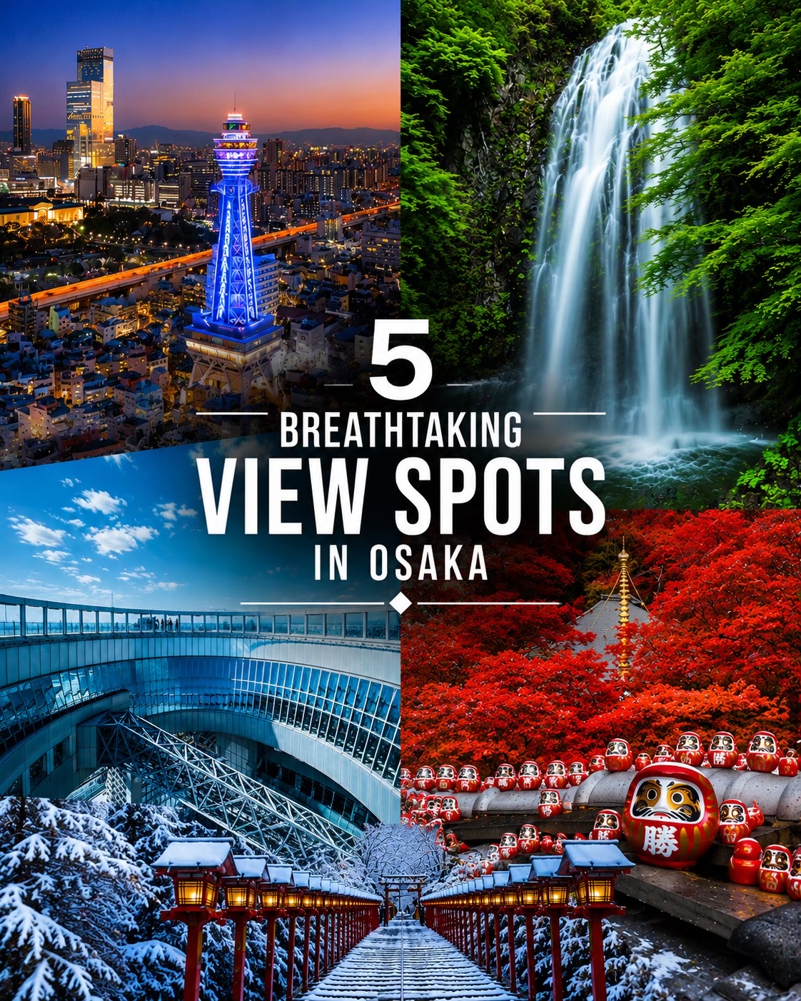 Osaka's Top Five Scenic Viewpoints