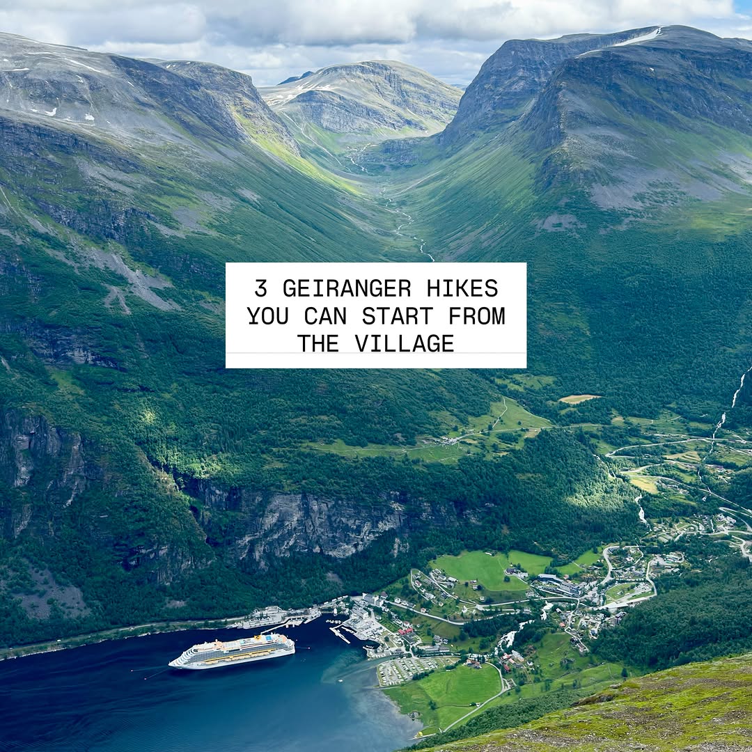 Geiranger Hikes With Stunning Vistas