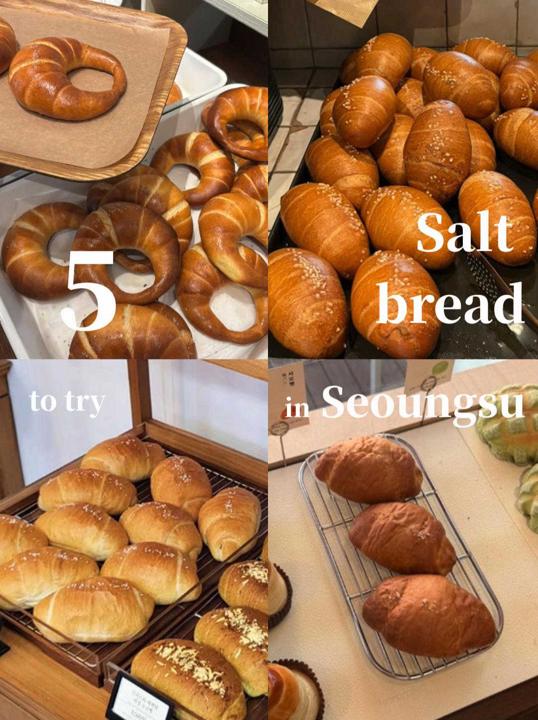 Seongsu's Top Bakeries For Salt Bread