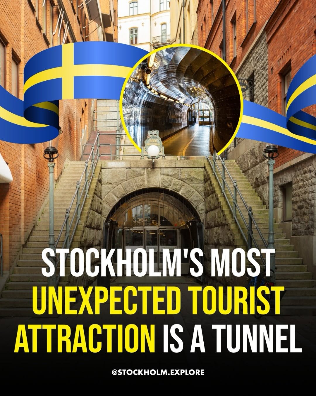 Stockholm's Brunkeberg Tunnel: A Historic Photo Op
