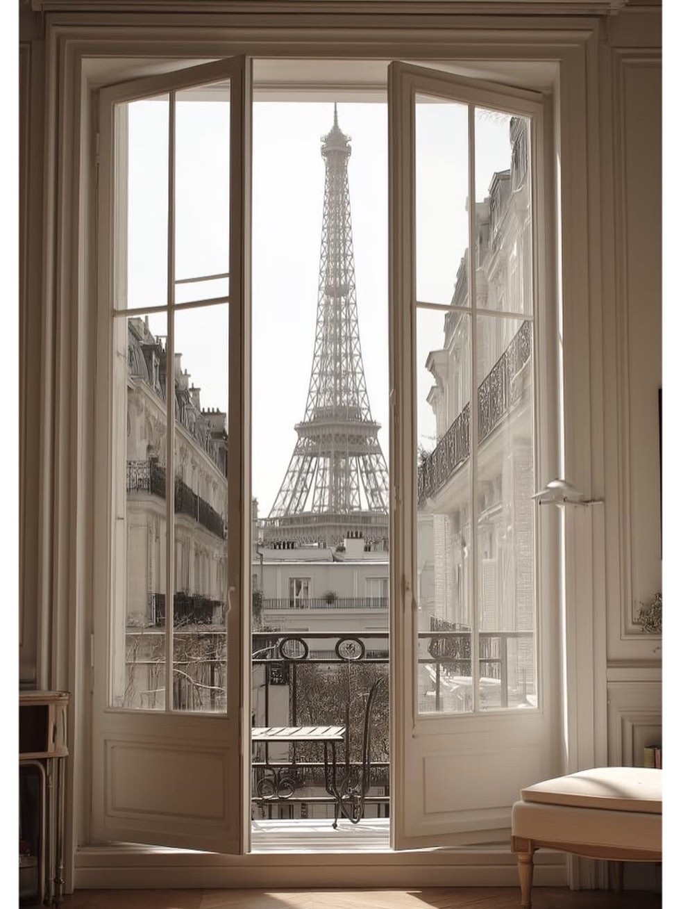 Eiffel Tower In Paris