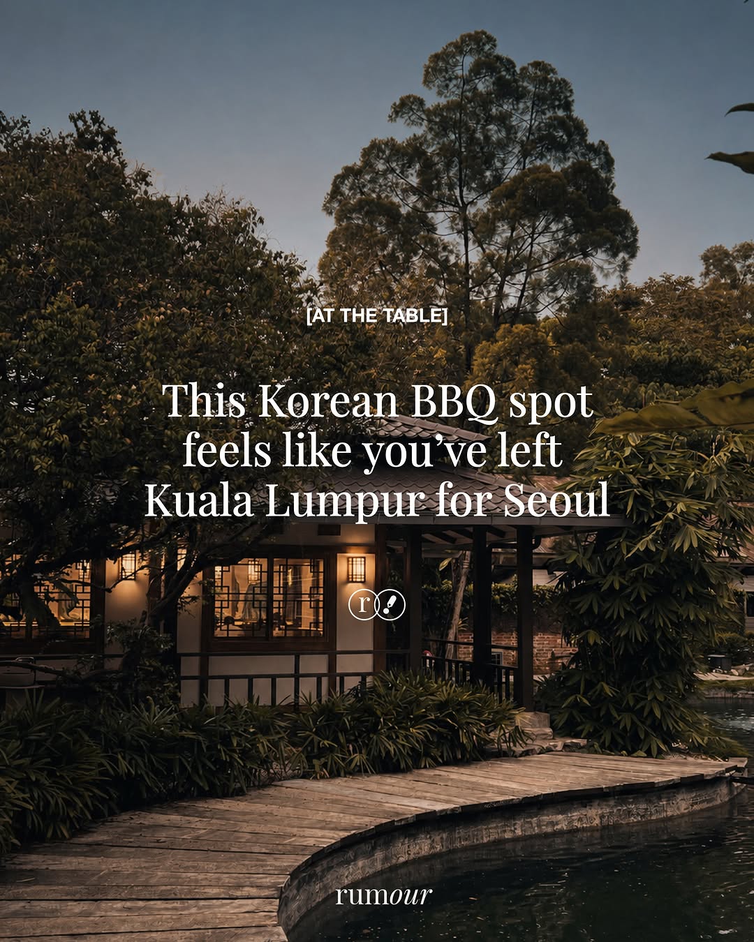 Korean BBQ In Sentul Park's Greenery