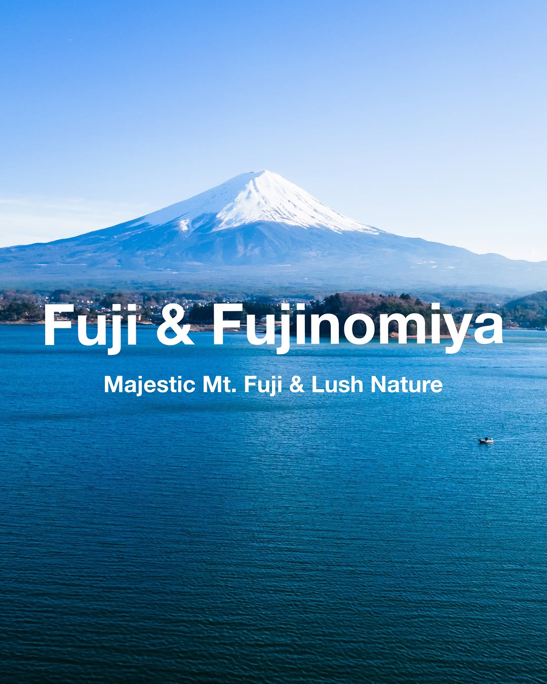 Mt. Fuji Views With Falls and Shrine