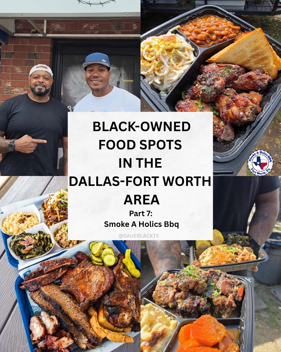 Smoke A Holics BBQ: Texas Soul Food Twist