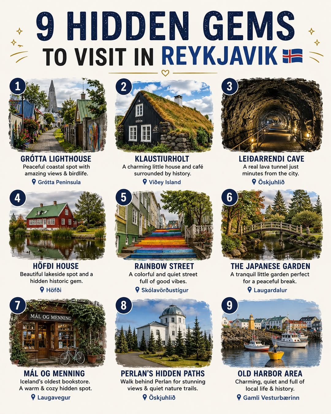 Reykjavik's Hidden Gems and Notable Landmarks
