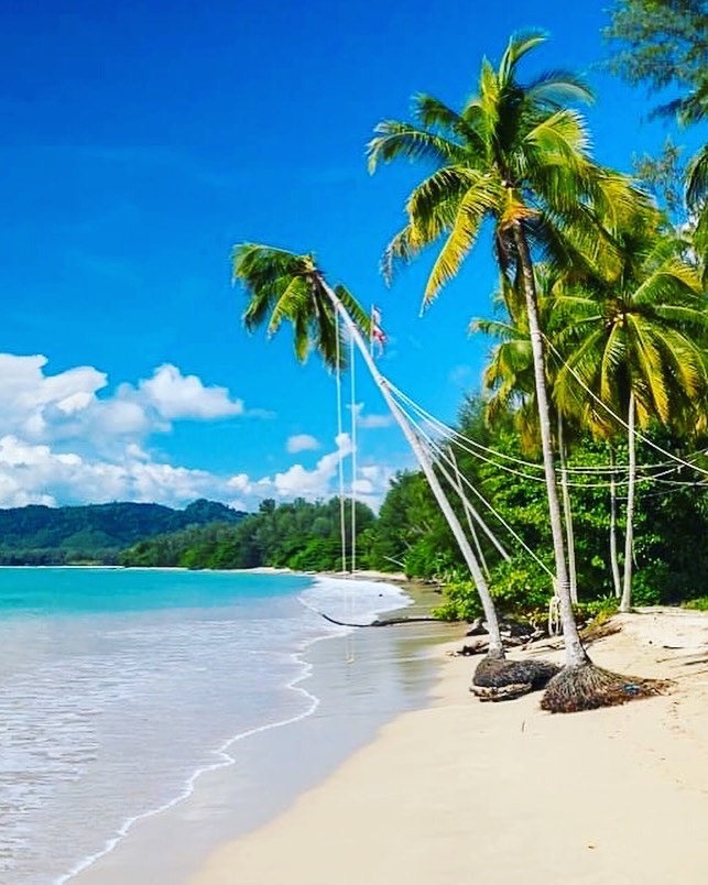 Coconut Beach Within Khao Lak National Park