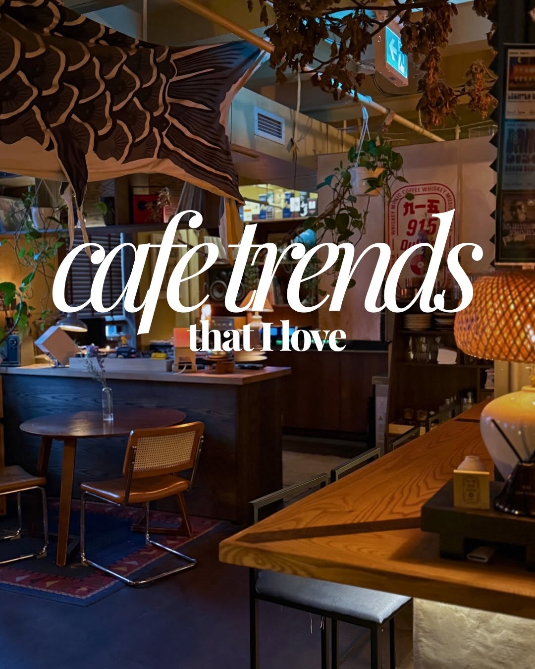 Cafés With Charming Details And Special Ambiance