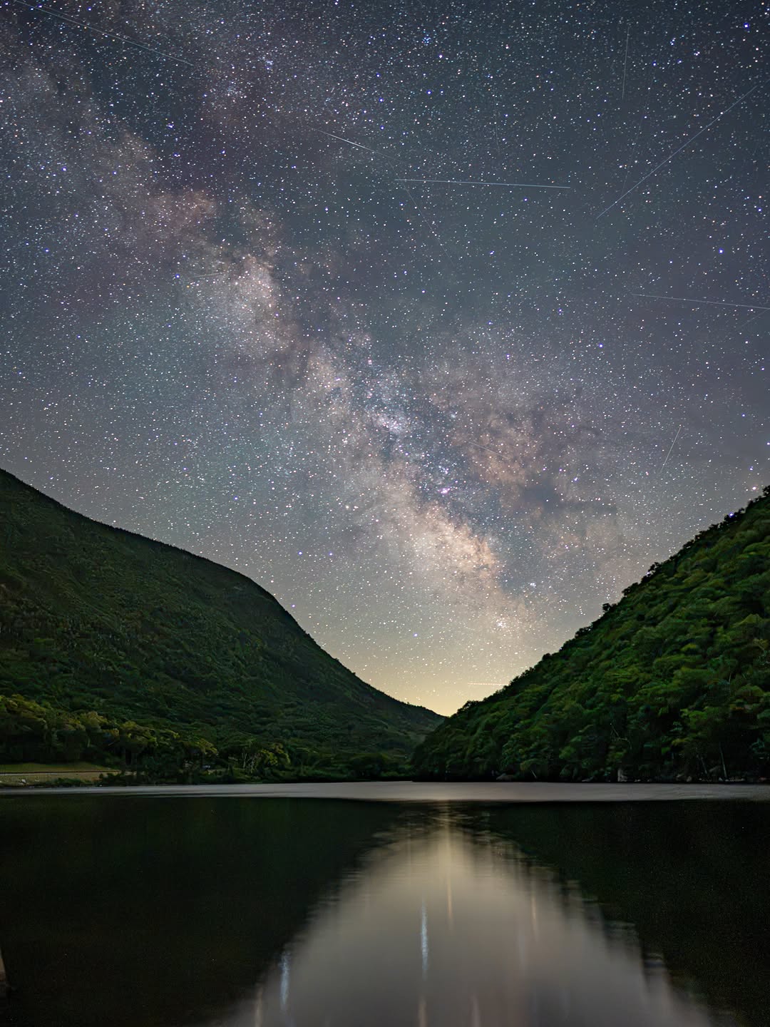 Milky Way Views Over Profile Lake