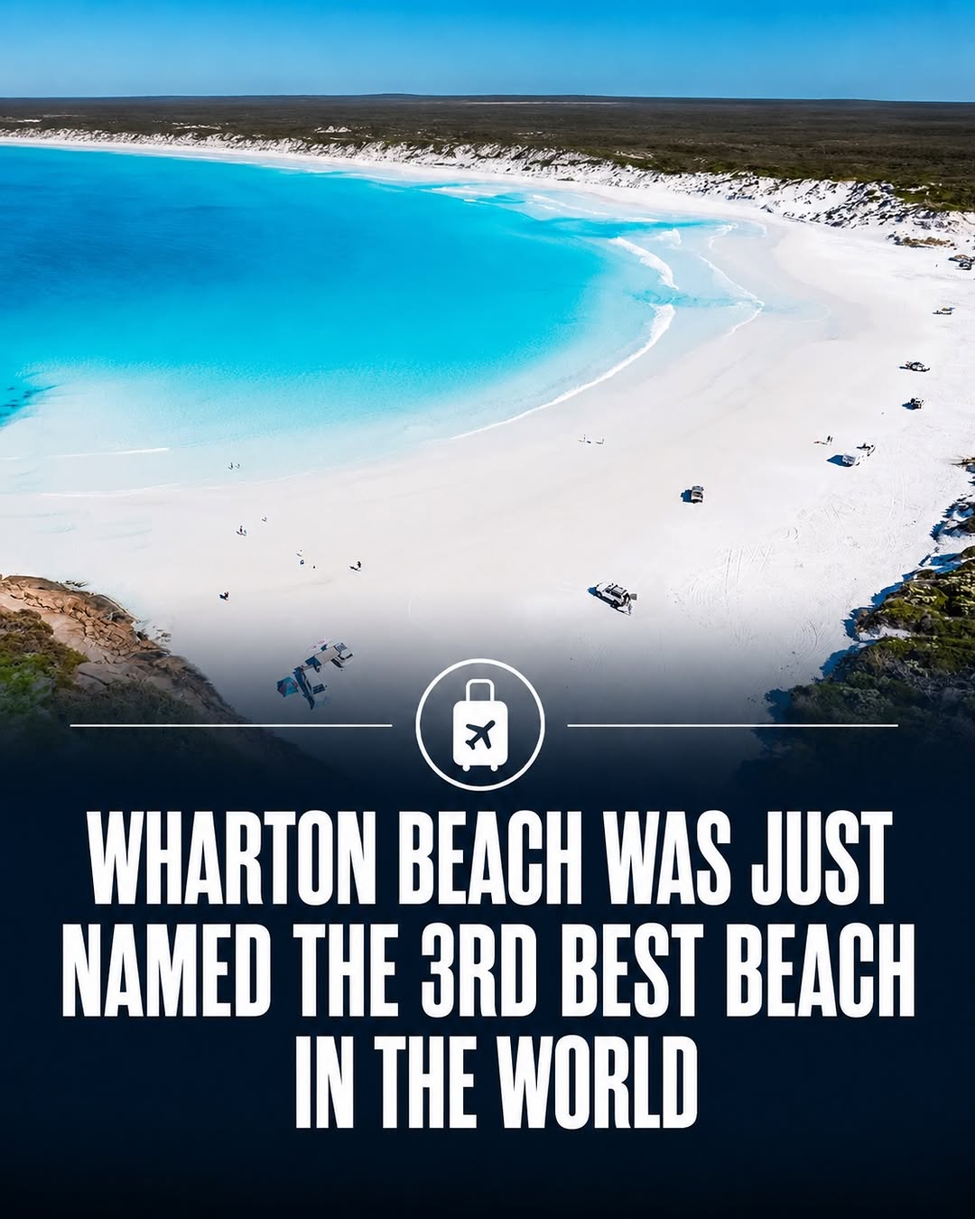 Wharton Beach: A Remote Australian Paradise