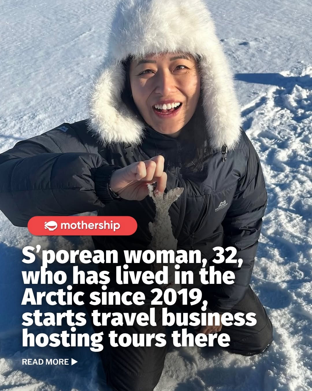 Singaporean Woman Finds Arctic Life in Svalbard