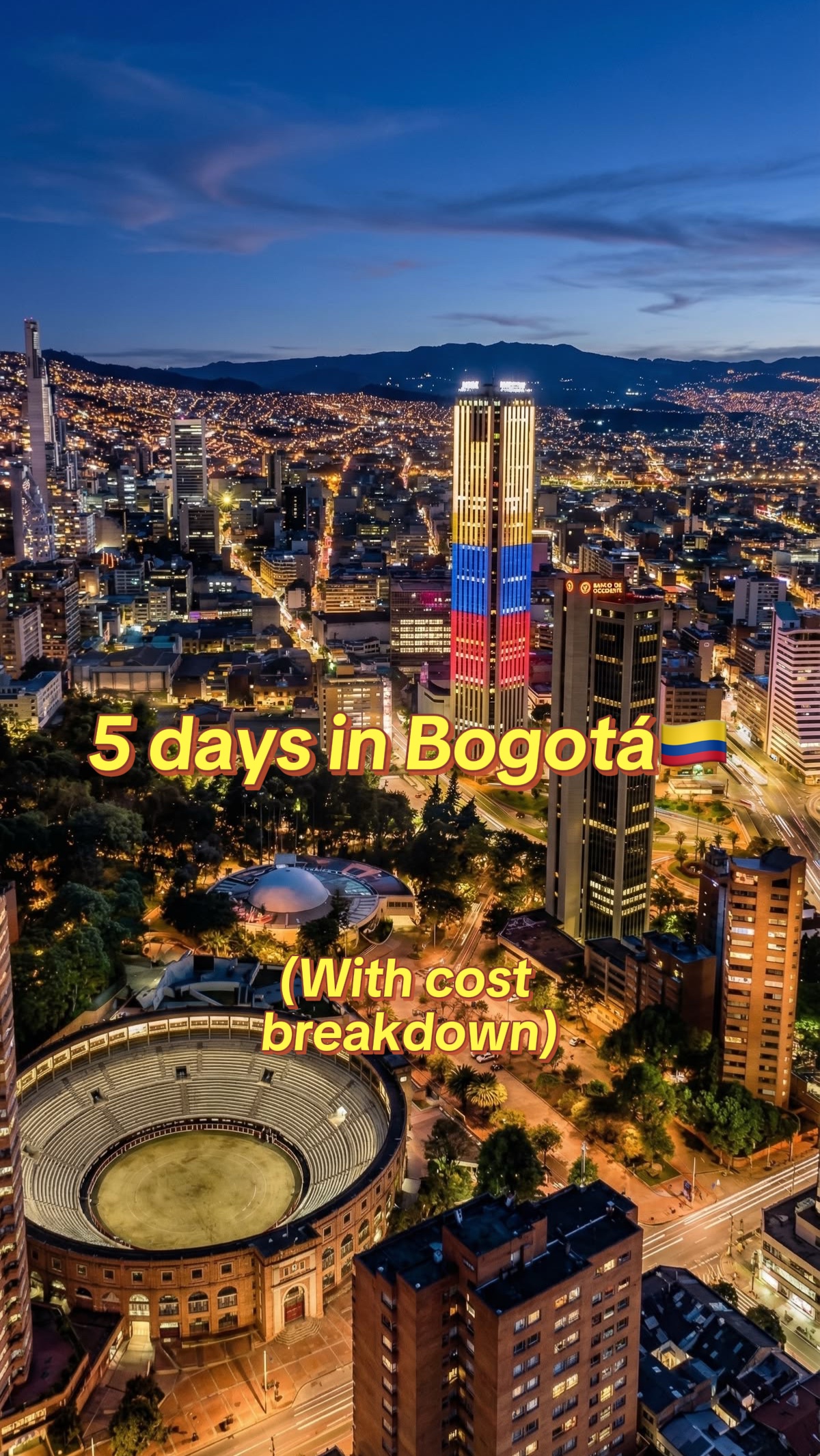 Bogotá Attractions and Activities for a Five-Day Trip