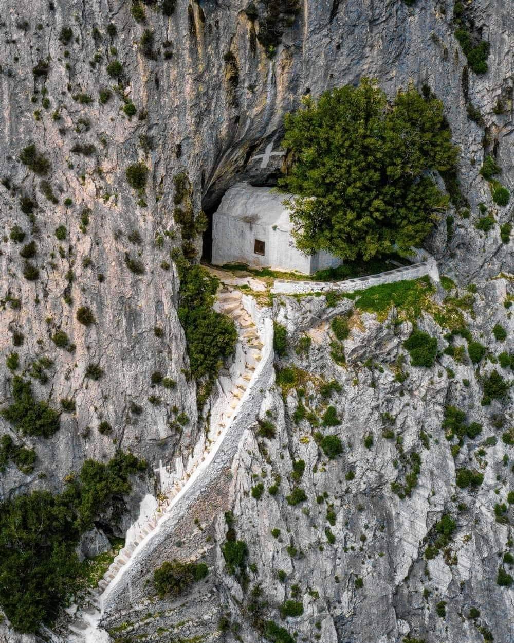Samos' Remarkable Panagia Spiliani Holy Monastery