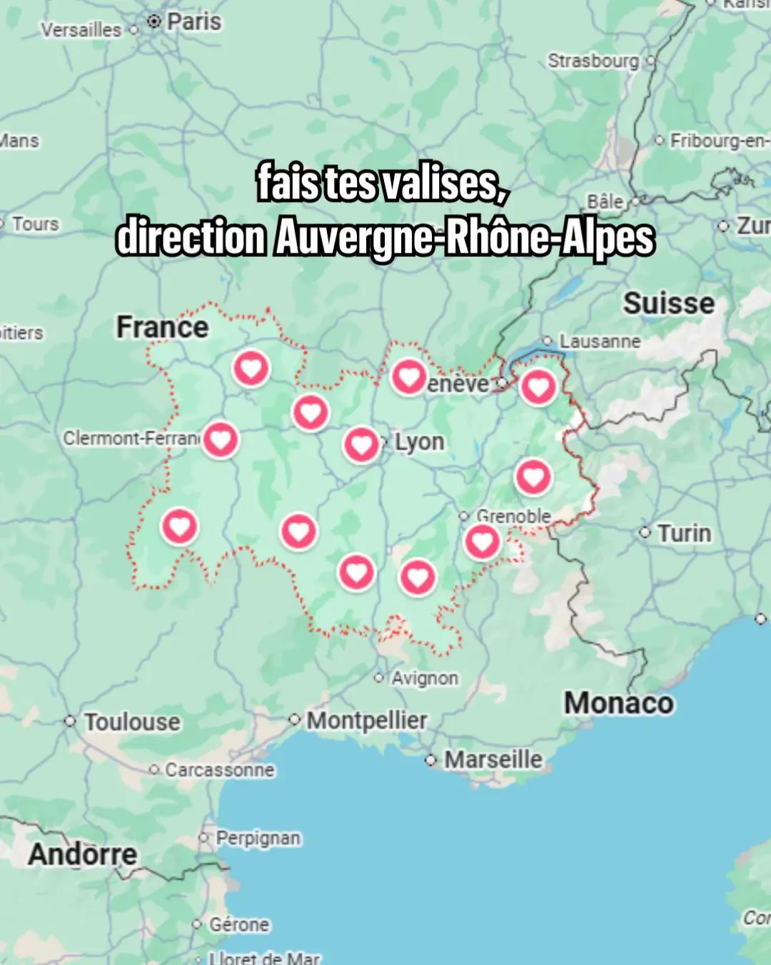 13 Attractions in Auvergne-Rhône-Alpes