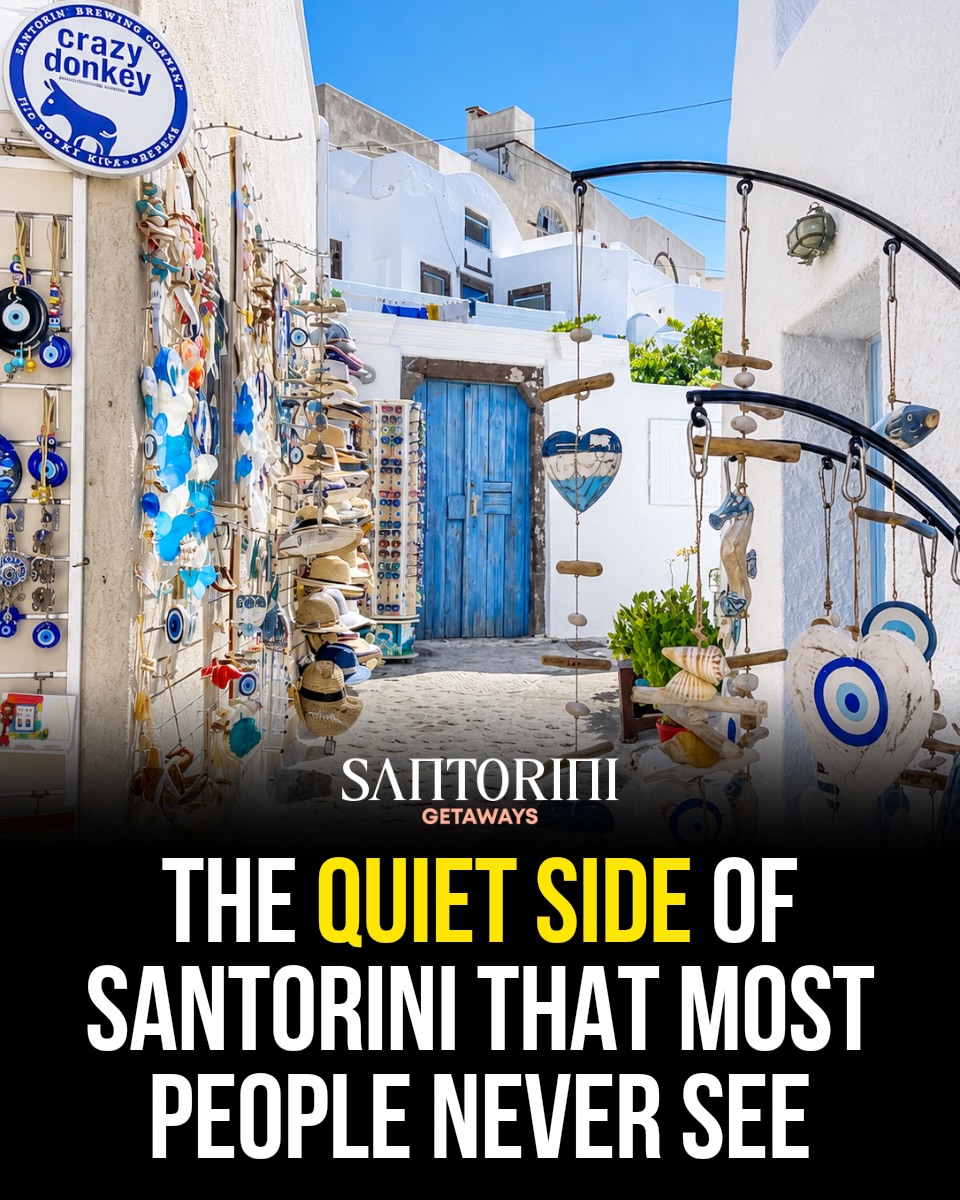 Pyrgos Santorini's Historic Charm and Brewery