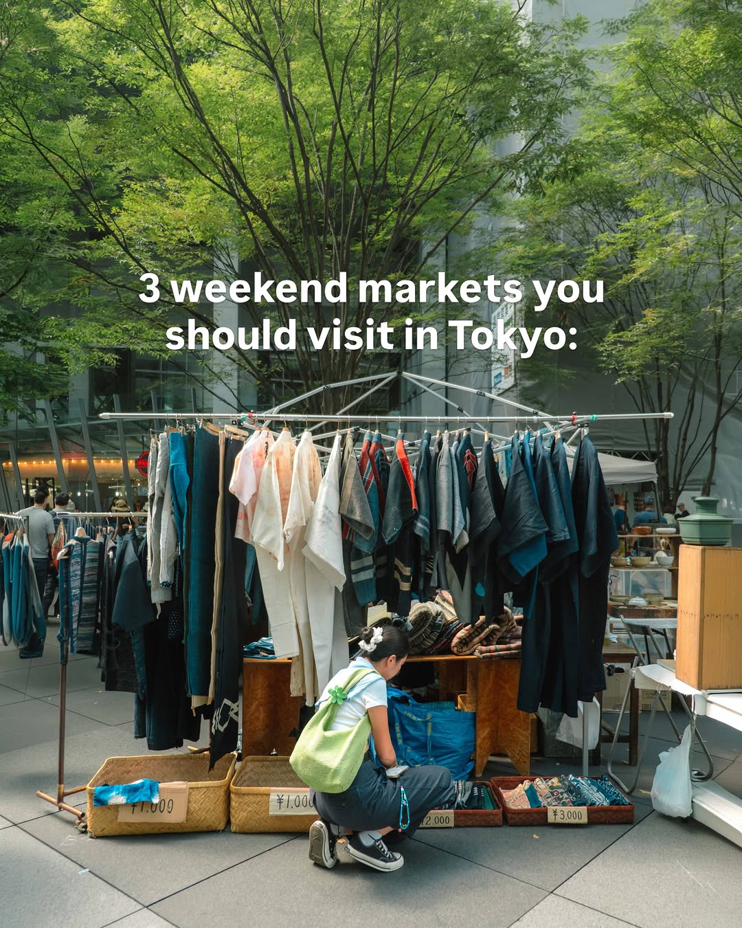 Tokyo's Weekend Antique and Flea Markets