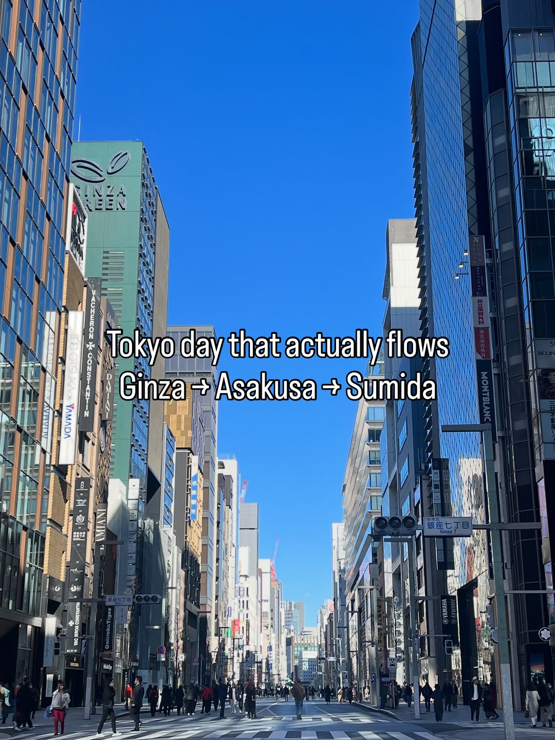 Tokyo Day Trip: Ginza, Asakusa, and Sumida River