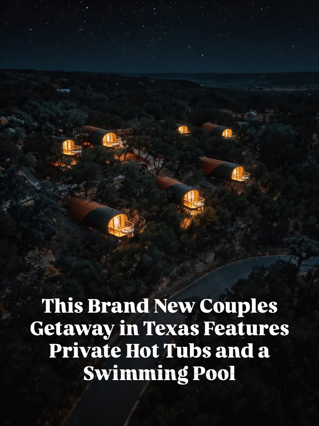 Wimberley Couples Getaway With Private Hot Tubs