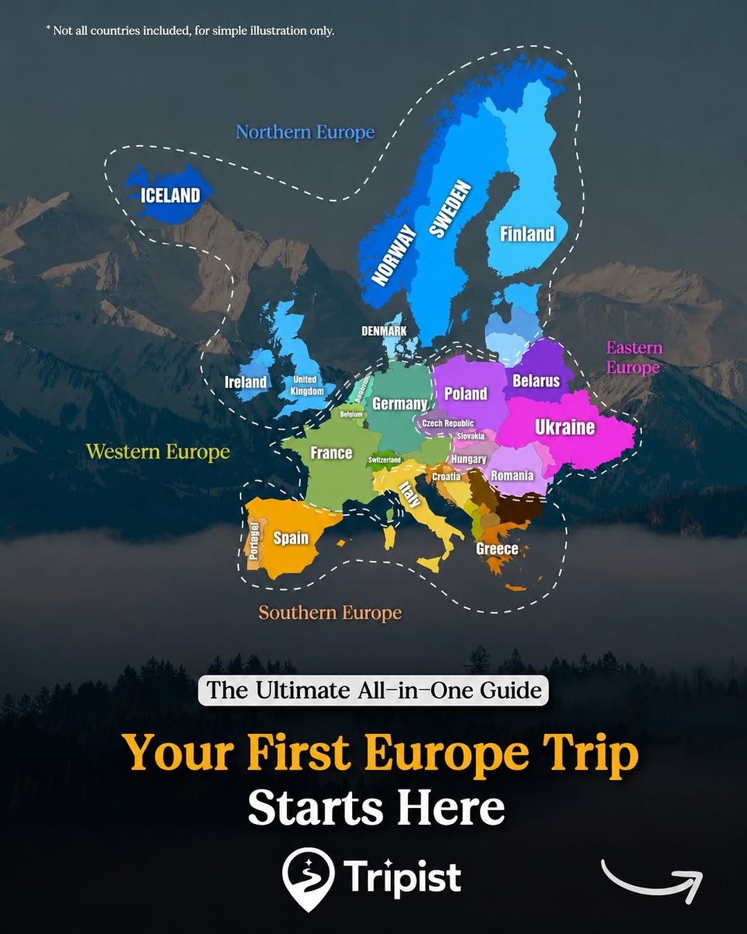 European Cities And Natural Wonders For Trip Planning