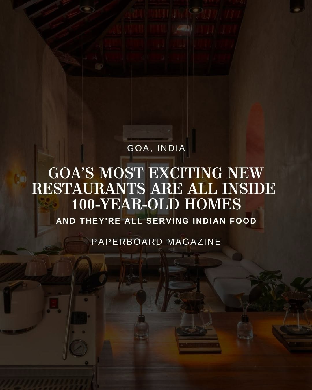 New Restaurants In Goa Serve Rooted Indian Cuisine