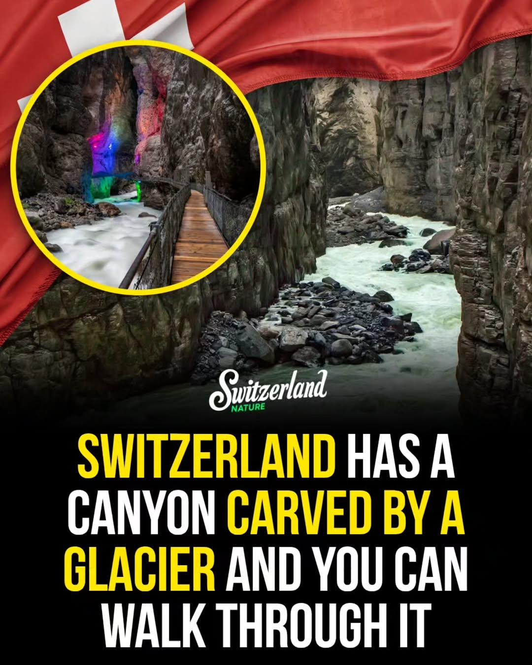 Glacier Canyon Grindelwald Walkway Experience