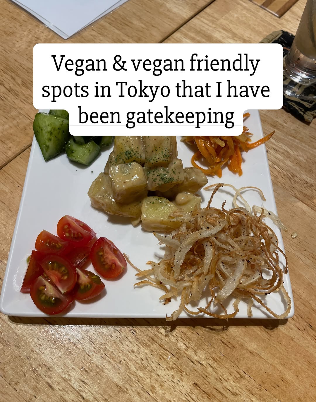Tokyo's Top Vegan-Friendly Eateries