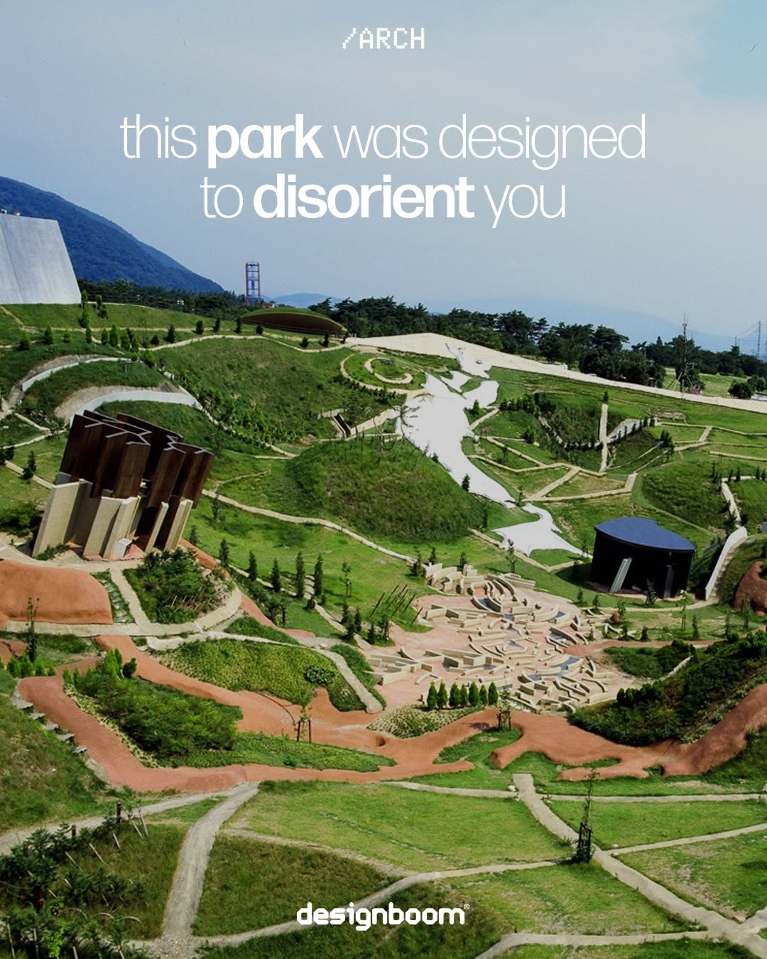 Japanese Park Designed for Disorientation and Perception