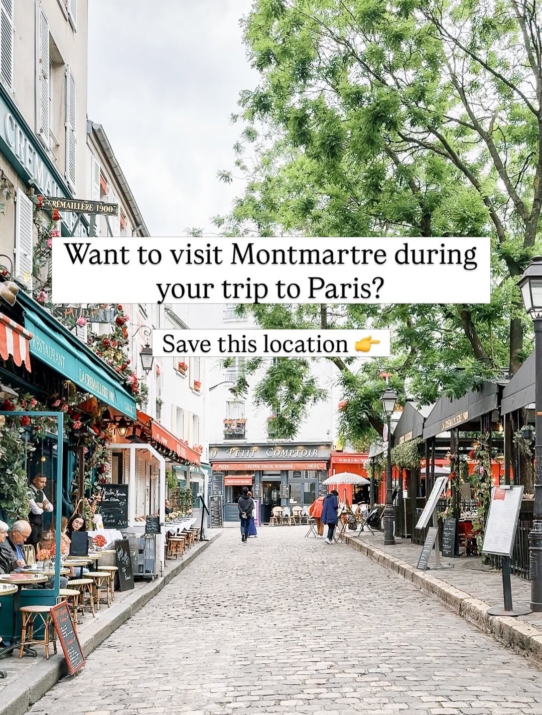 Parisian Montmartre And Place Du Tertre Artists' Hub