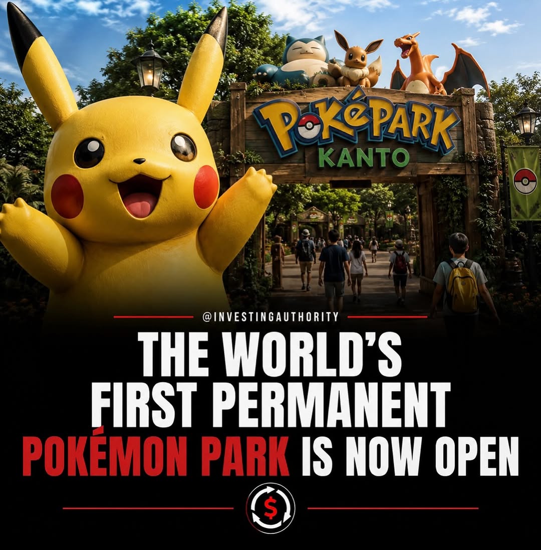 Pokémon Theme Park Opens In Tokyo