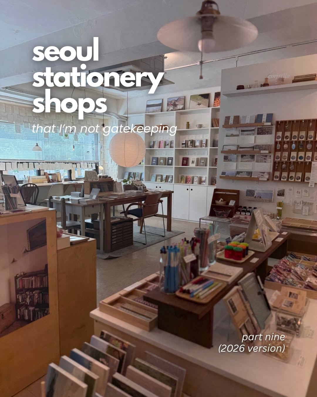 Seoul Stationery Shops: Beesket Studio Focus