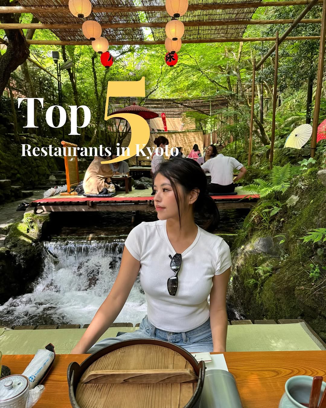 Kyoto's Finest Dining and Garden Restaurants