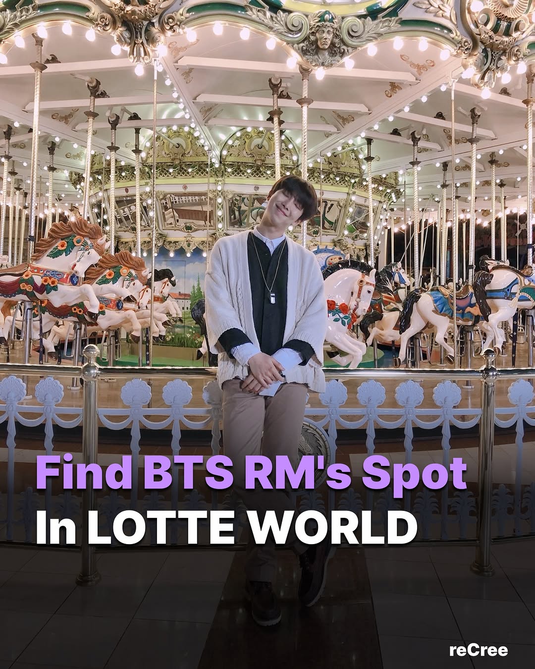 BTS RM's Lotte World Filming Location