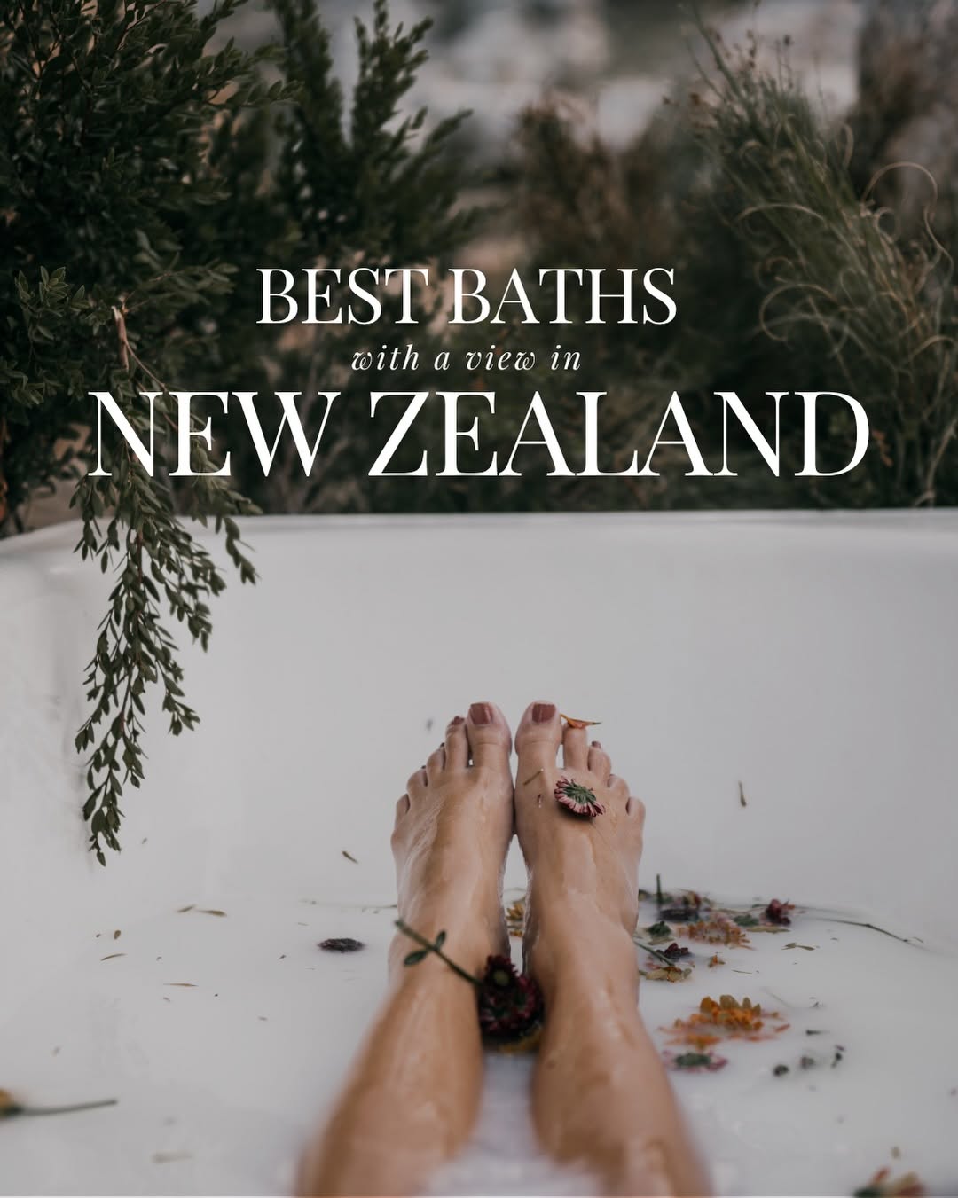 New Zealand Luxury Lodges With Stunning Bath Views