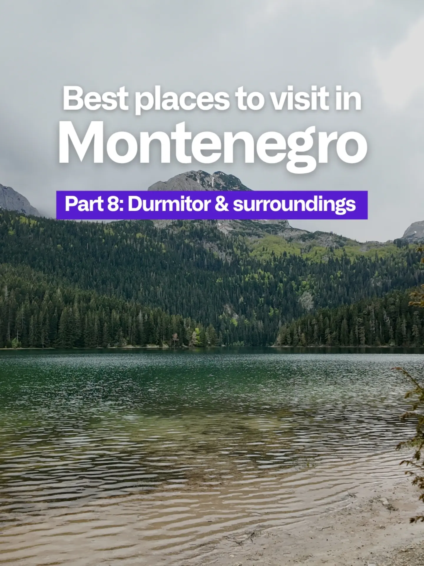 Montenegro's Durmitor Region Natural Wonders
