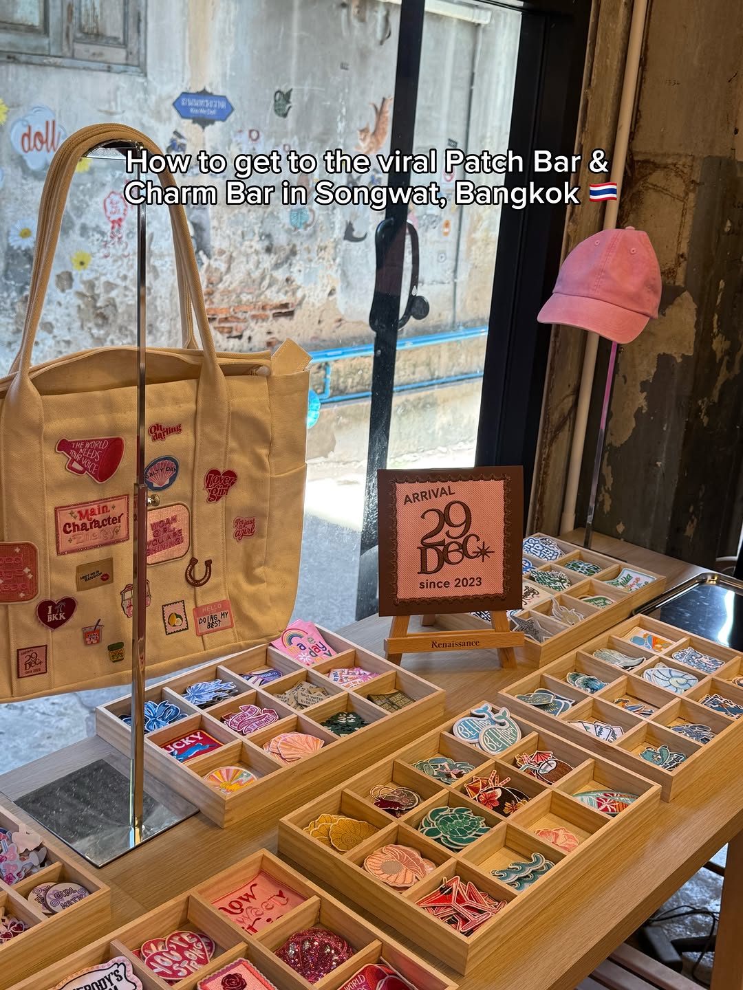 Bangkok's Songwat Road Patch and Charm Bar