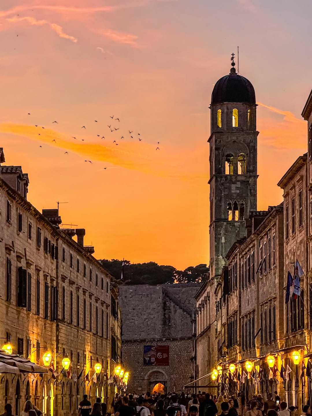 Dubrovnik's Historic Heart: Stradun, Clocktower, Old Town