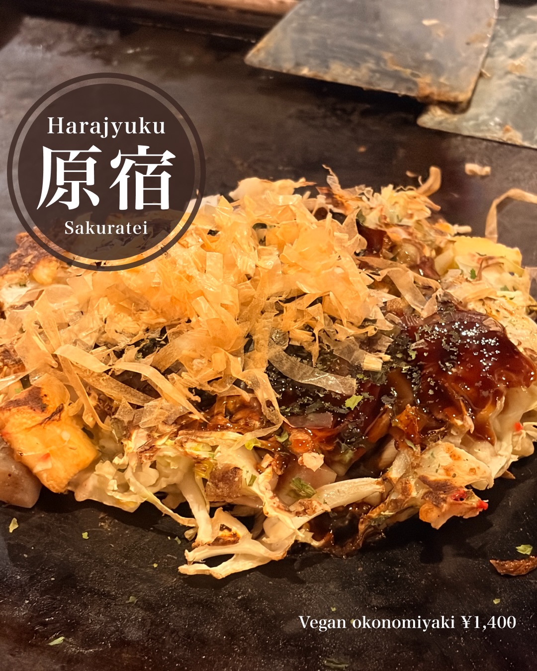Sakura-tei Offers Vegan Okonomiyaki