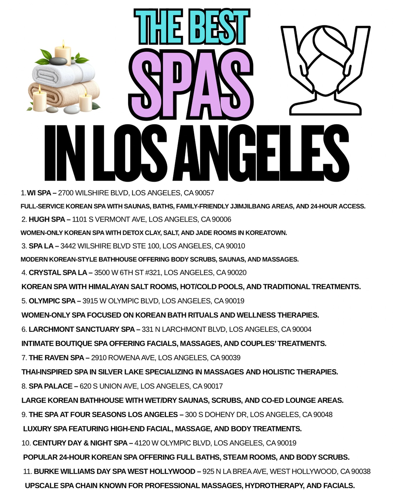Best Spas For Pre-Holiday Relaxation In Los Angeles