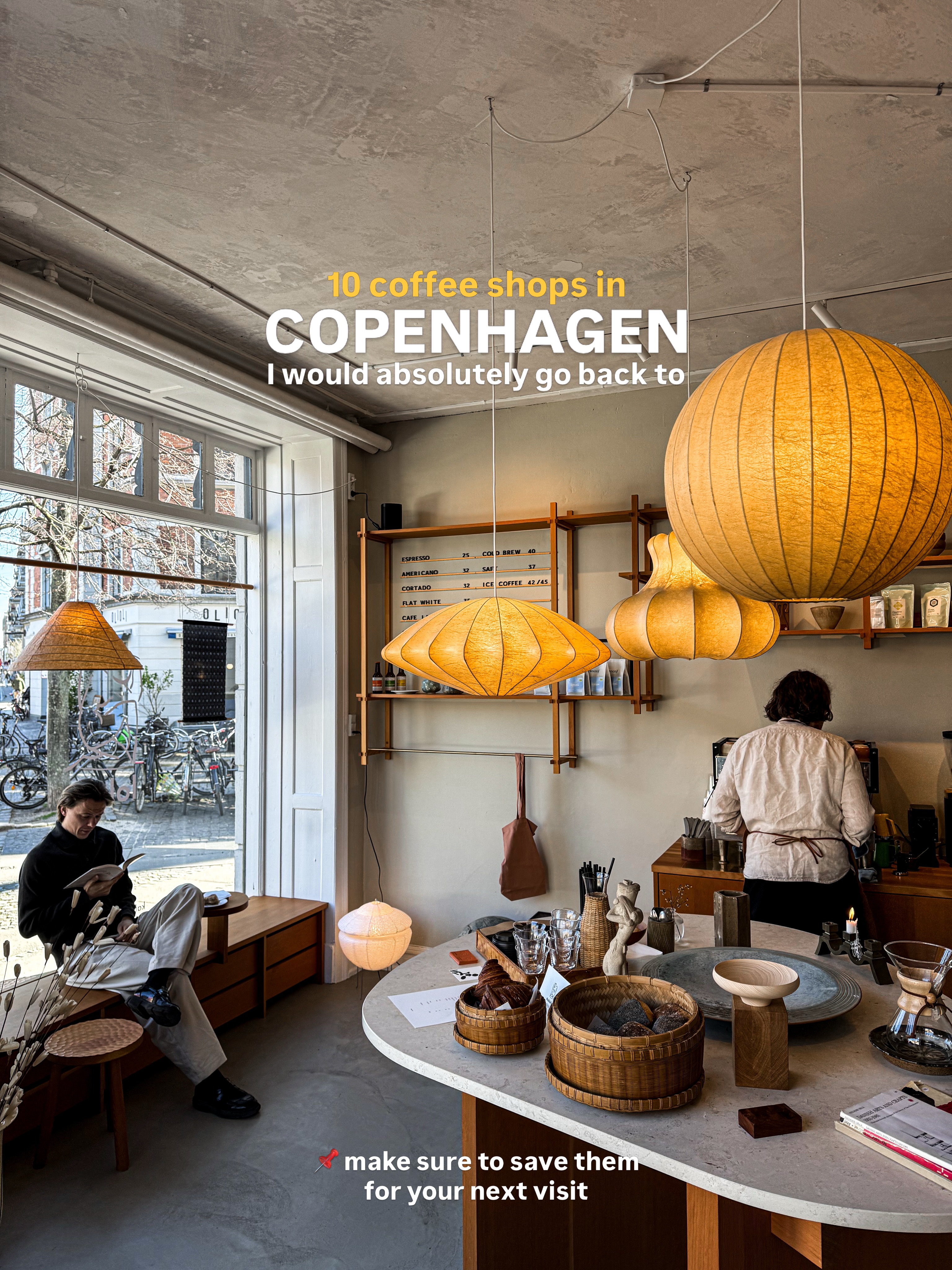 Favorite Copenhagen Coffee Shops