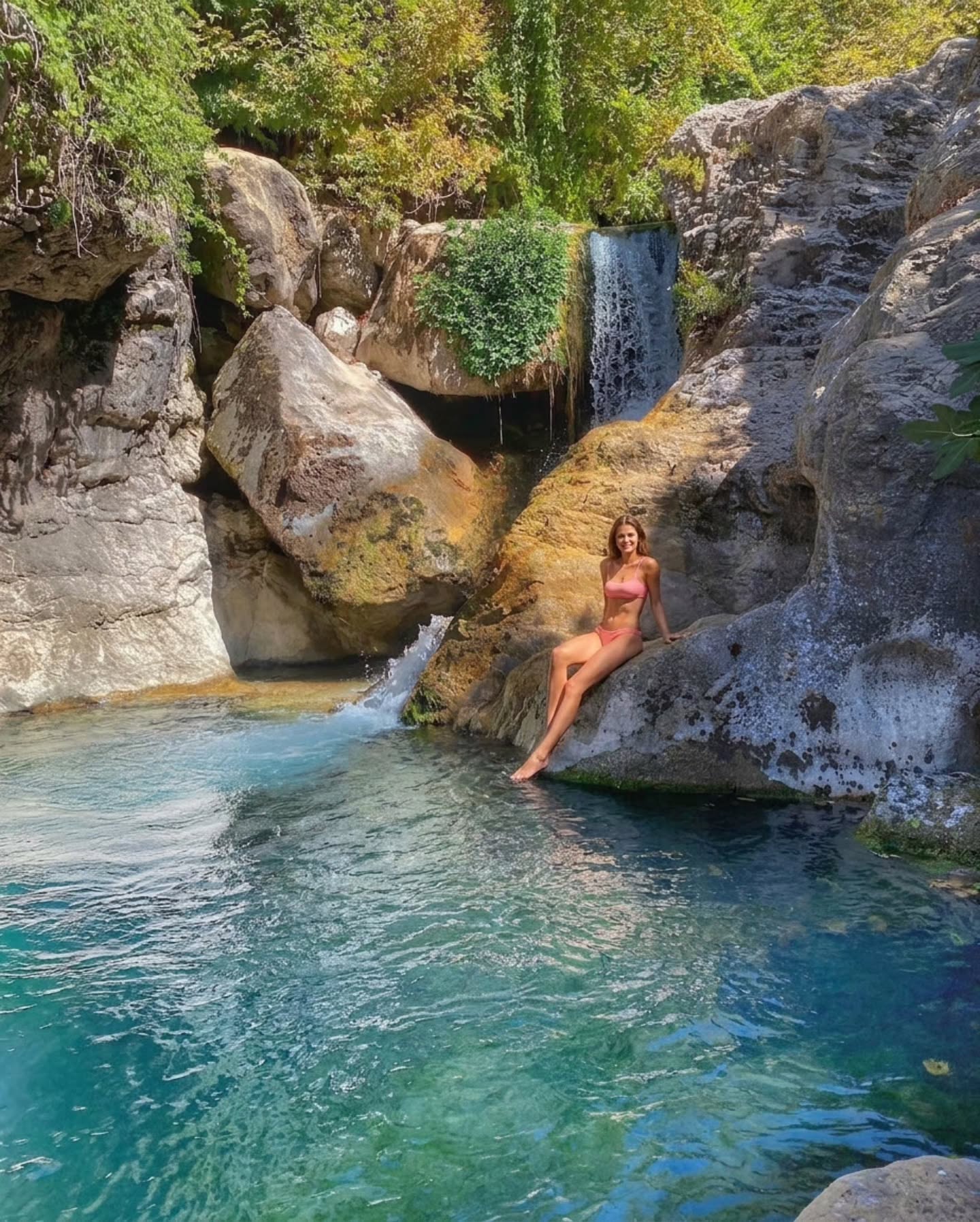 Akoura's Cliffs, Caves, and Scenic Views