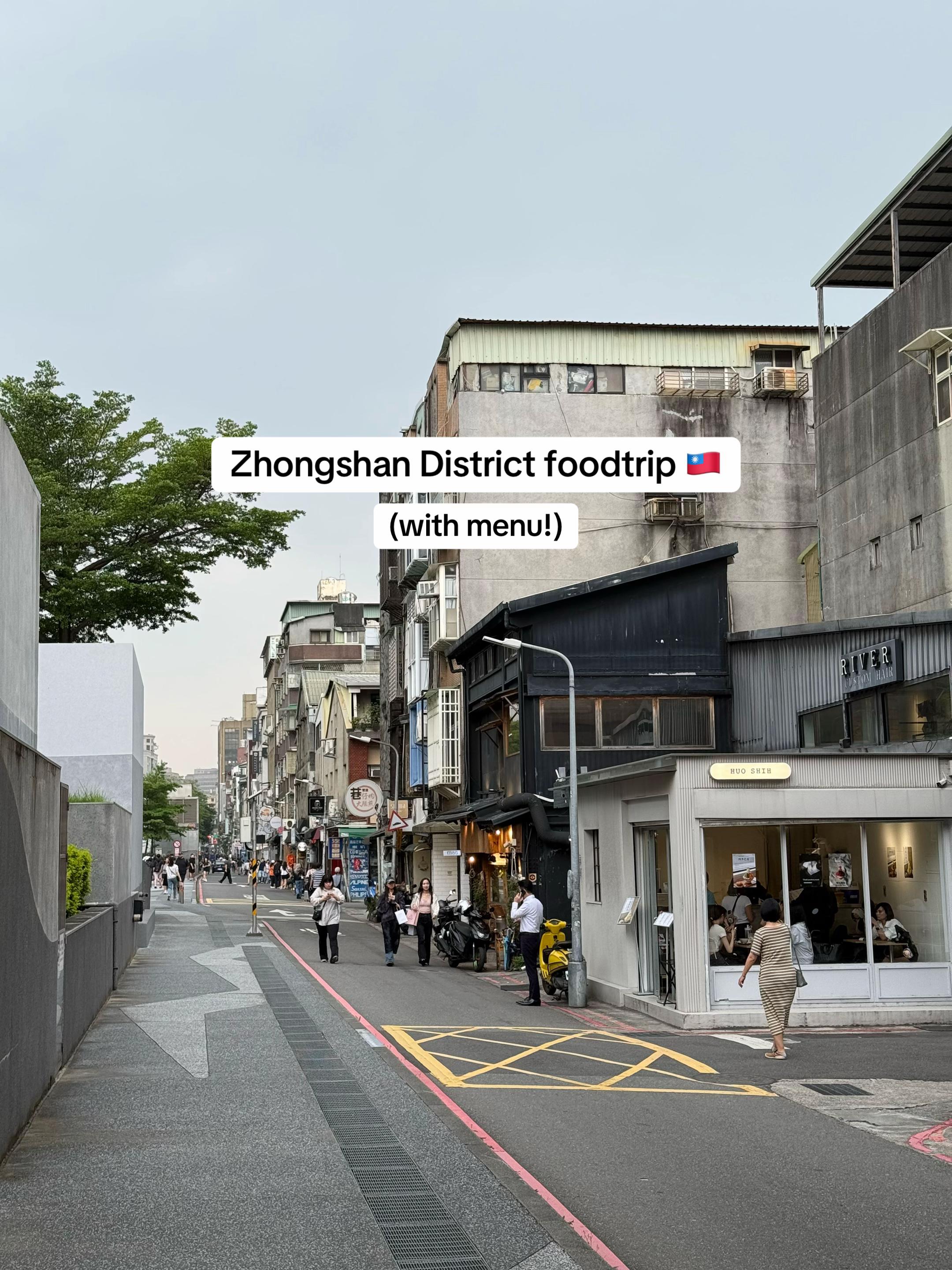 Zhongshan District Foodie Finds in Taipei