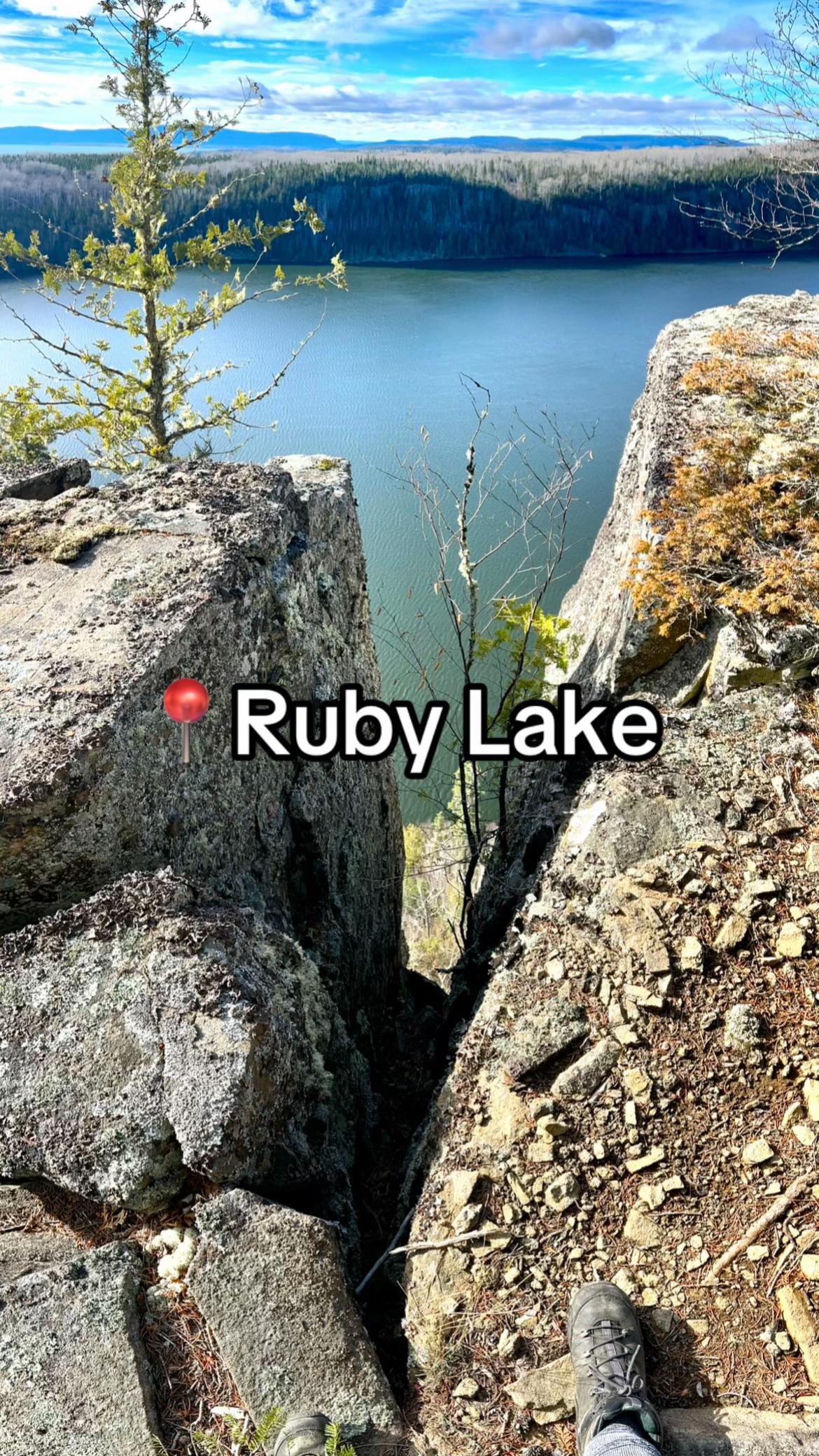 Ruby Lake Lookout Trail's Northern Ontario Beauty