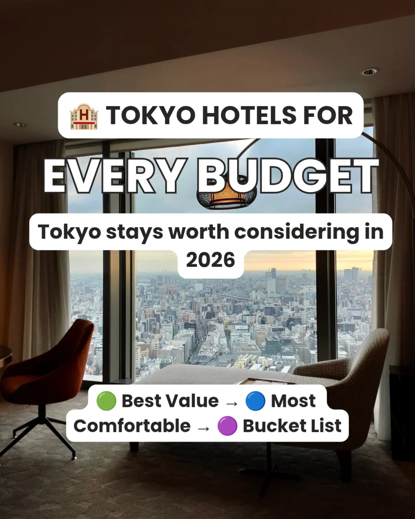 Tokyo Hotels: Value, Comfort, and Bucket List Stays